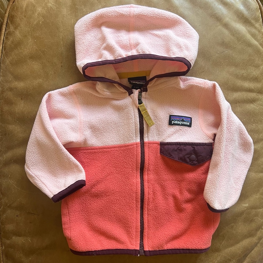 Patagonia Baby Synchilla Fleece Jacket, 3-6 Mo